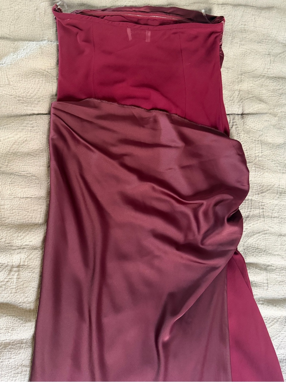 Peppermayo Strapless Plum Maxi Dress - Picture 13 of 15
